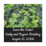 Green Ivy Botanical Print Save the Date