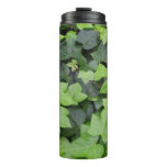 Green Ivy Botanical Print Thermal Tumbler