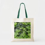 Green Ivy Botanical Print Tote Bag