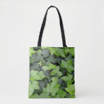 Green Ivy Botanical Print Tote Bag