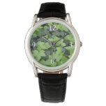 Green Ivy Botanical Print Watch