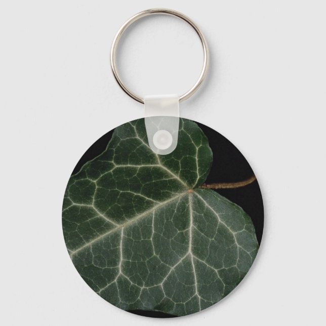 Green Ivy leaf Keychain (Front)