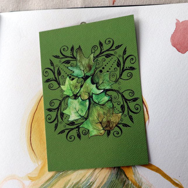 Green Ivy Nature  Invitation (Creator Uploaded)