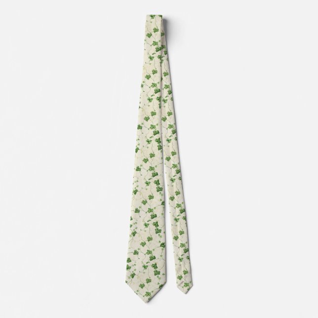 Green Ivy Neck Tie (Front)