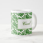 Green Ivy Personalized Mug at Zazzle