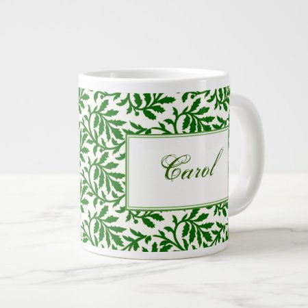 Green Ivy Personalized Mug