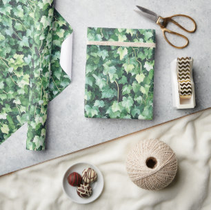 Green Ivy Wrapping Paper