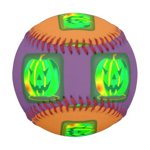 Green Jack olantern Halloween Thunder_Cove Baseball