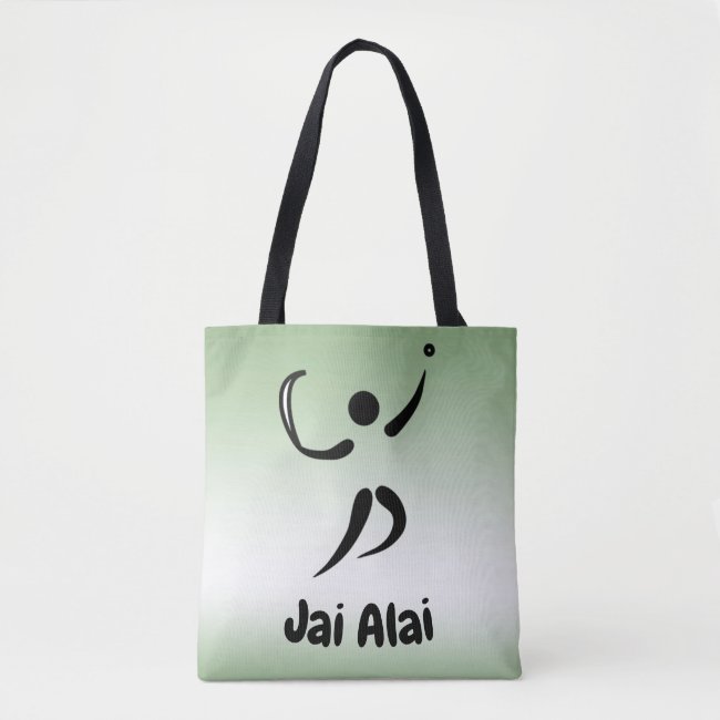 Green Jai Alai Tote Bag