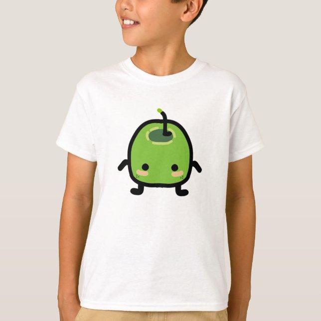 Green Junimo Stardew Valley   T-Shirt (Front)