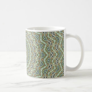 Green Kaleidoscope Coffee Mug