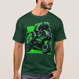 Green Kawasaki ZX10R T-Shirt
