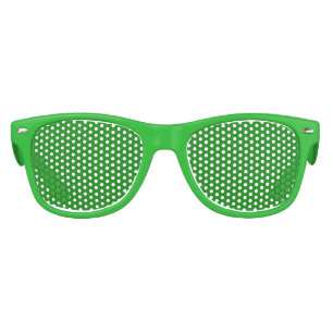 Green Kids Retro Party Shades