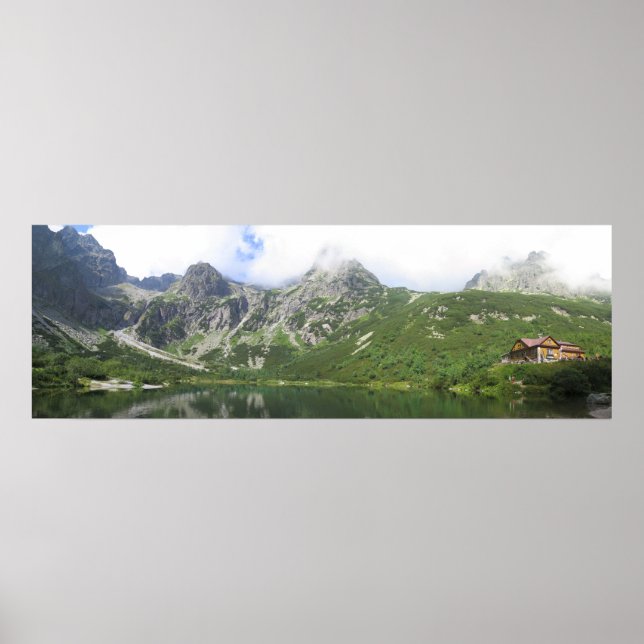 Green Kiezmarski Lake Tatras Poster (Front)