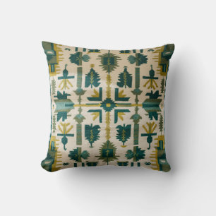 Green Kilim Pillows – A Blend of Persian and Turki