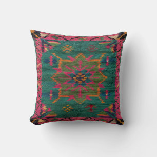 Green Kilim Pillows at Pottery Barn: A Blend