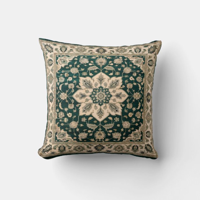 Green Kilim Pillows Near Me: Style at Your Fingert (Front)