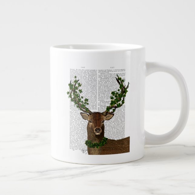 Green King Giant Coffee Mug (Right)