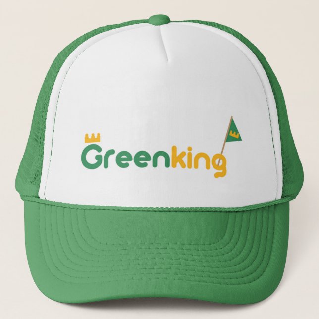 GREEN King HAT KING (Front)