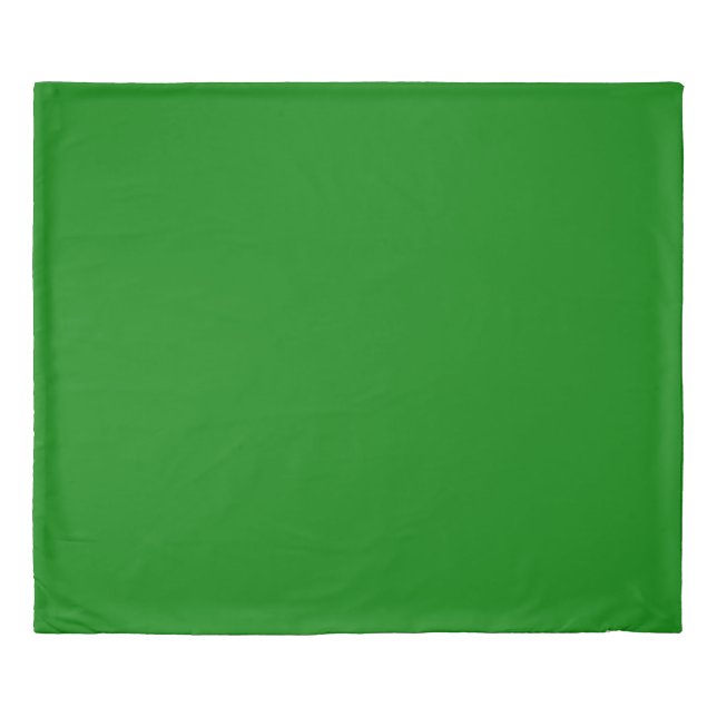 Green King Size Duvet Cover (Front)