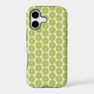Green Kiwi Pattern iPhone 17 Case