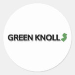 Green Knoll, New Jersey Classic Round Sticker
