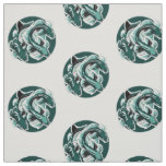 Green Koi Fabric