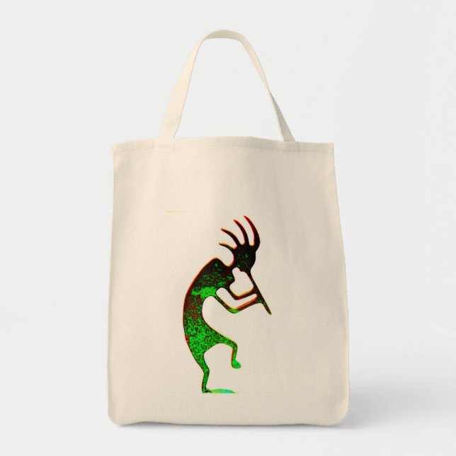 green kokopelli bag (Front)