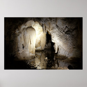 Green Lake Room - Carlsbad Caverns Poster