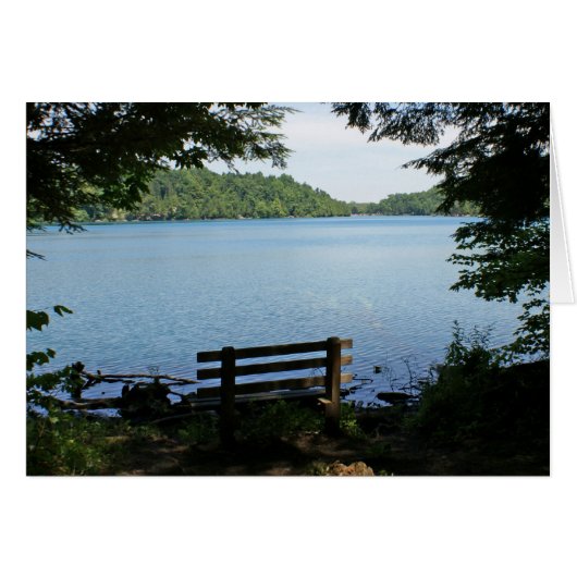 Green Lakes State Park, NY Cards (Front Horizontal)