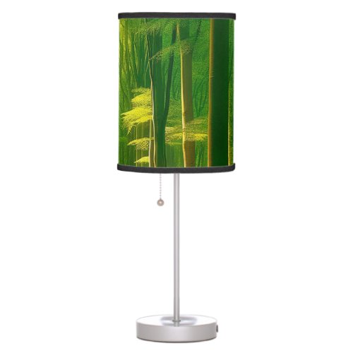 green lamp