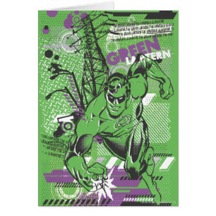Green Lantern - Absurd Collage Poster Cards