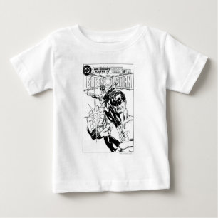 Green Lantern - Action Comic Cover, Black and Whit Baby T-Shirt