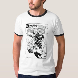 Green Lantern - Action Comic Cover, Black and Whit T-Shirt