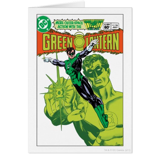 Green Lantern - Action Comic Cover Cards (Front)