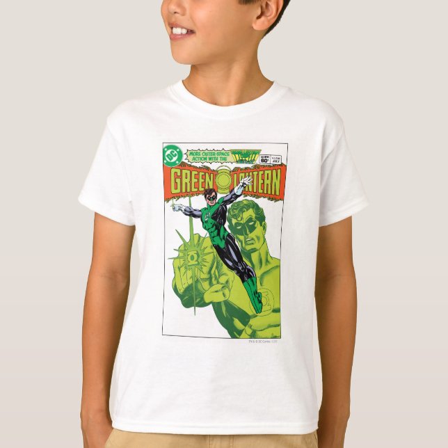 Green Lantern - Action Comic Cover T-Shirt (Front)