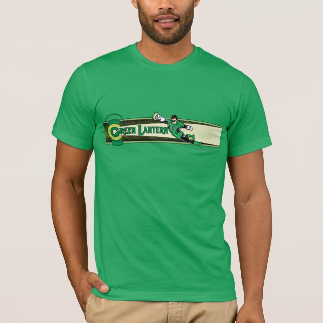 Green Lantern and Logo T-Shirt (Front)