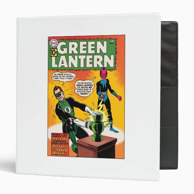 Green Lantern and Sinestro Cover Binder (Front/Inside)