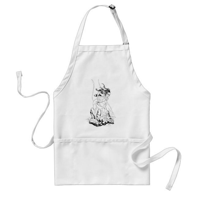 Green Lantern and Star Sapphire Adult Apron (Front)