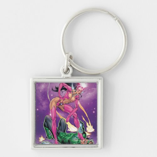 Green Lantern and Star Sapphire _ Color Keychain