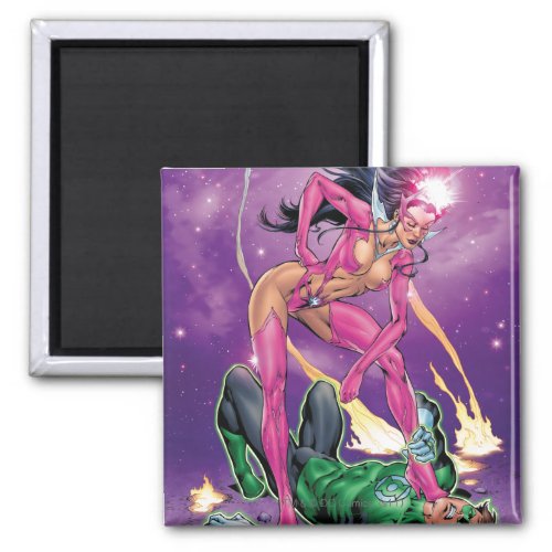 Green Lantern and Star Sapphire _ Color Magnet