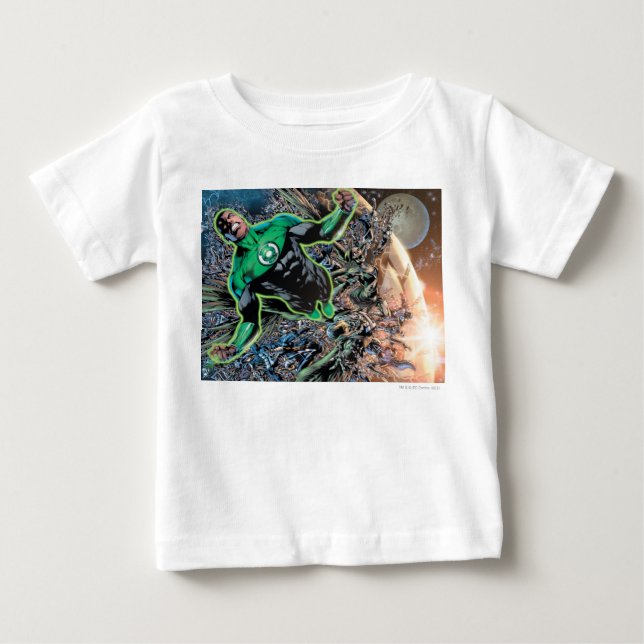 Green Lantern and the Moon Baby T-Shirt (Front)
