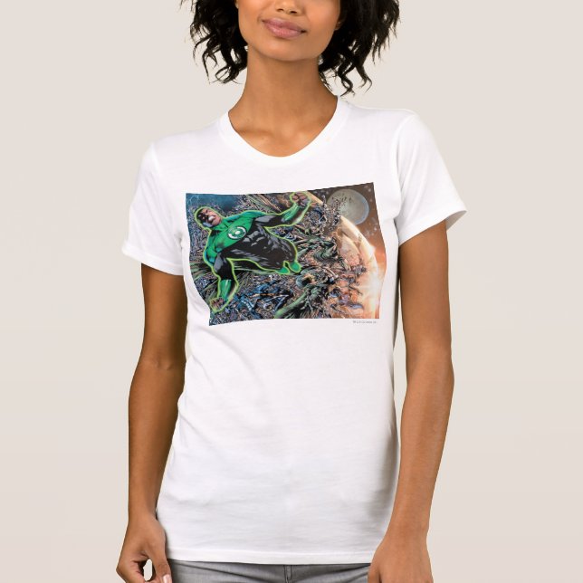 Green Lantern and the Moon T-Shirt (Front)