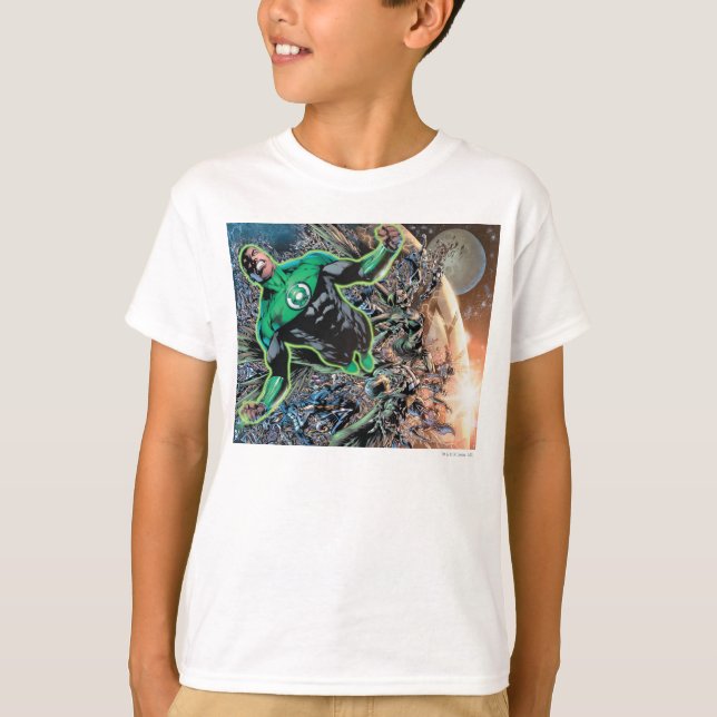 Green Lantern and the Moon T-Shirt (Front)