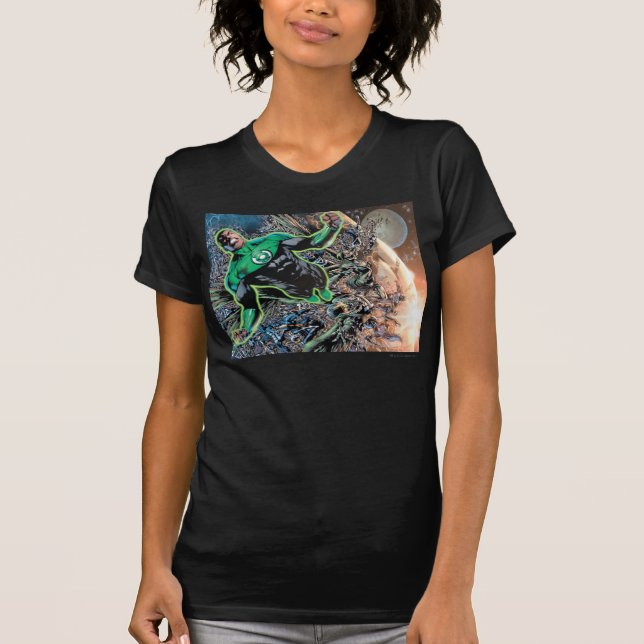 Green Lantern and the Moon T-Shirt (Front)