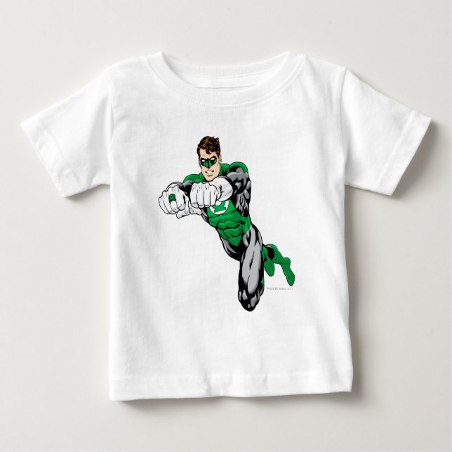 Green Lantern - Both arms forward Baby T-Shirt (Front)