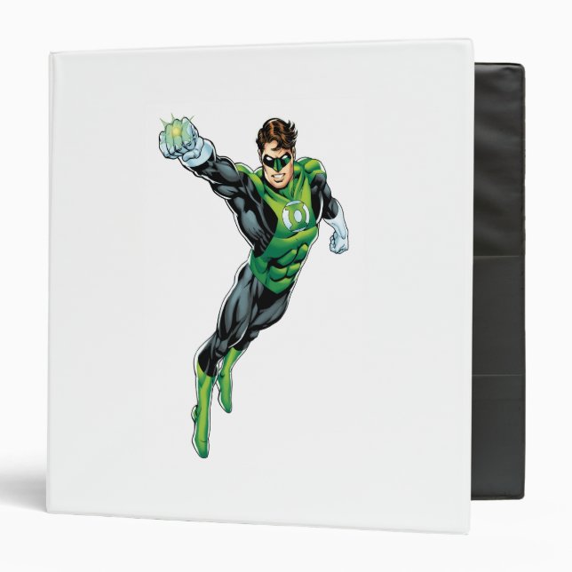 Green Lantern - Comic,  Arm out 3 Ring Binder (Front/Inside)