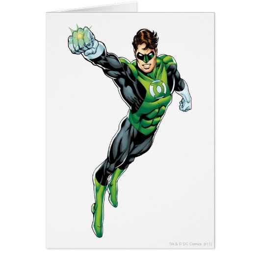 Green Lantern - Comic, Arm out Cards (Front)