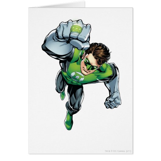 Green Lantern - Comic,  Arm Raise Cards (Front)