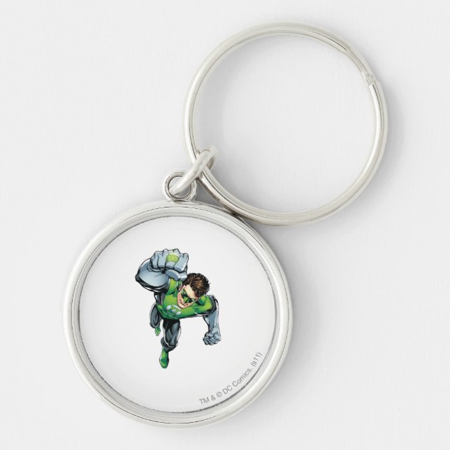 Green Lantern - Comic,  Arm Raise Keychain (Front)